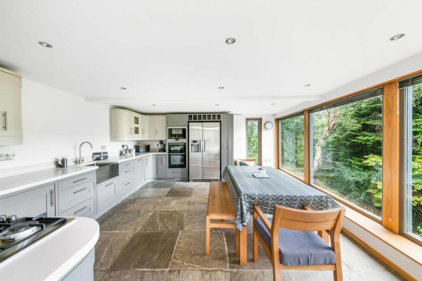See Inside Cedar Lodge, Contemporary Home for Sale in Kirkburton near